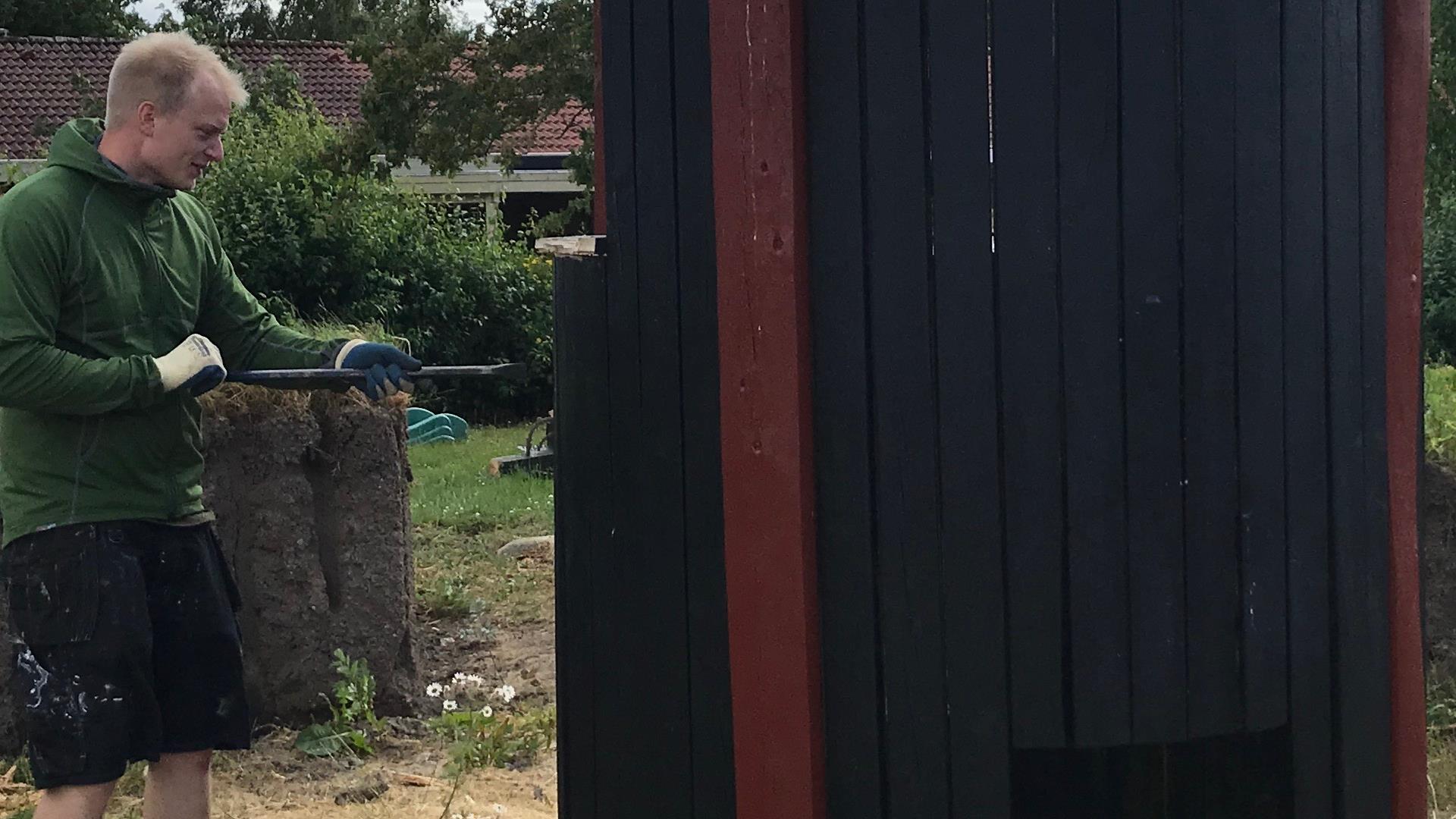 Arbejdslørdag på legepladsen